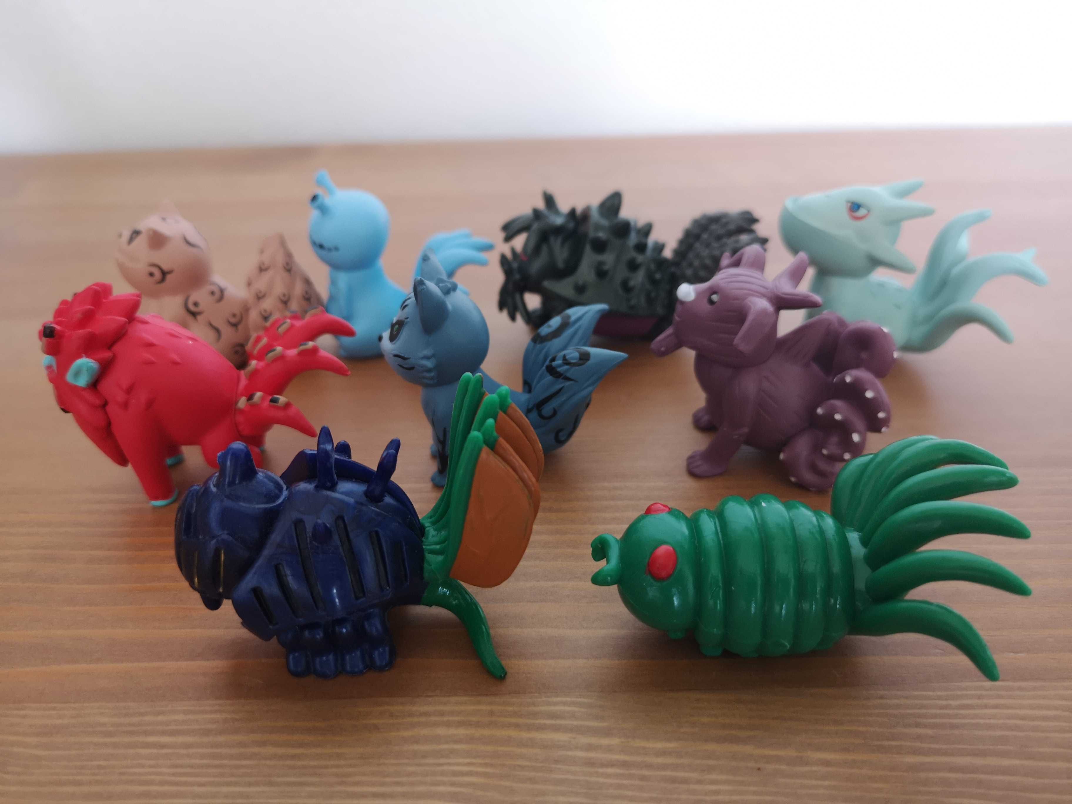 figurki ogoniaste bestie Naruto Tailed Beasts zestaw 9 szt.