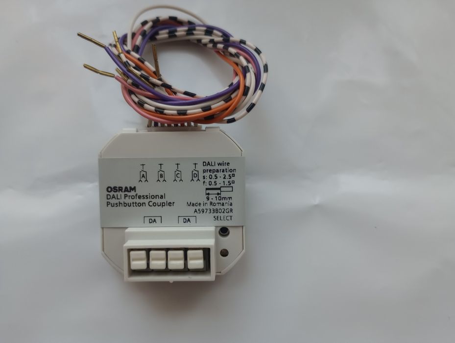 DALI Professional pushbutton coupler 4 Fold OSRAM OSRAM