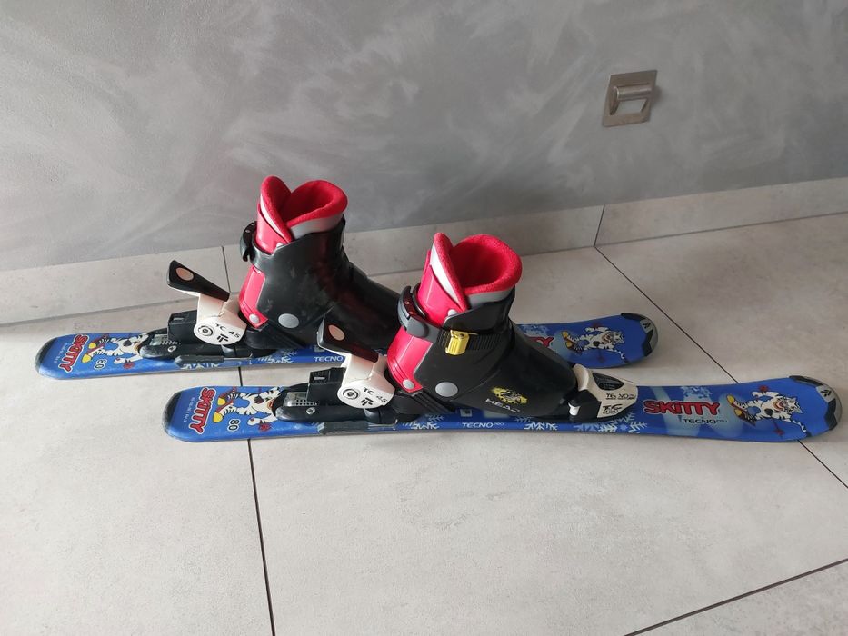 Narty z butami dla dzieci Tecnopro 80 cm