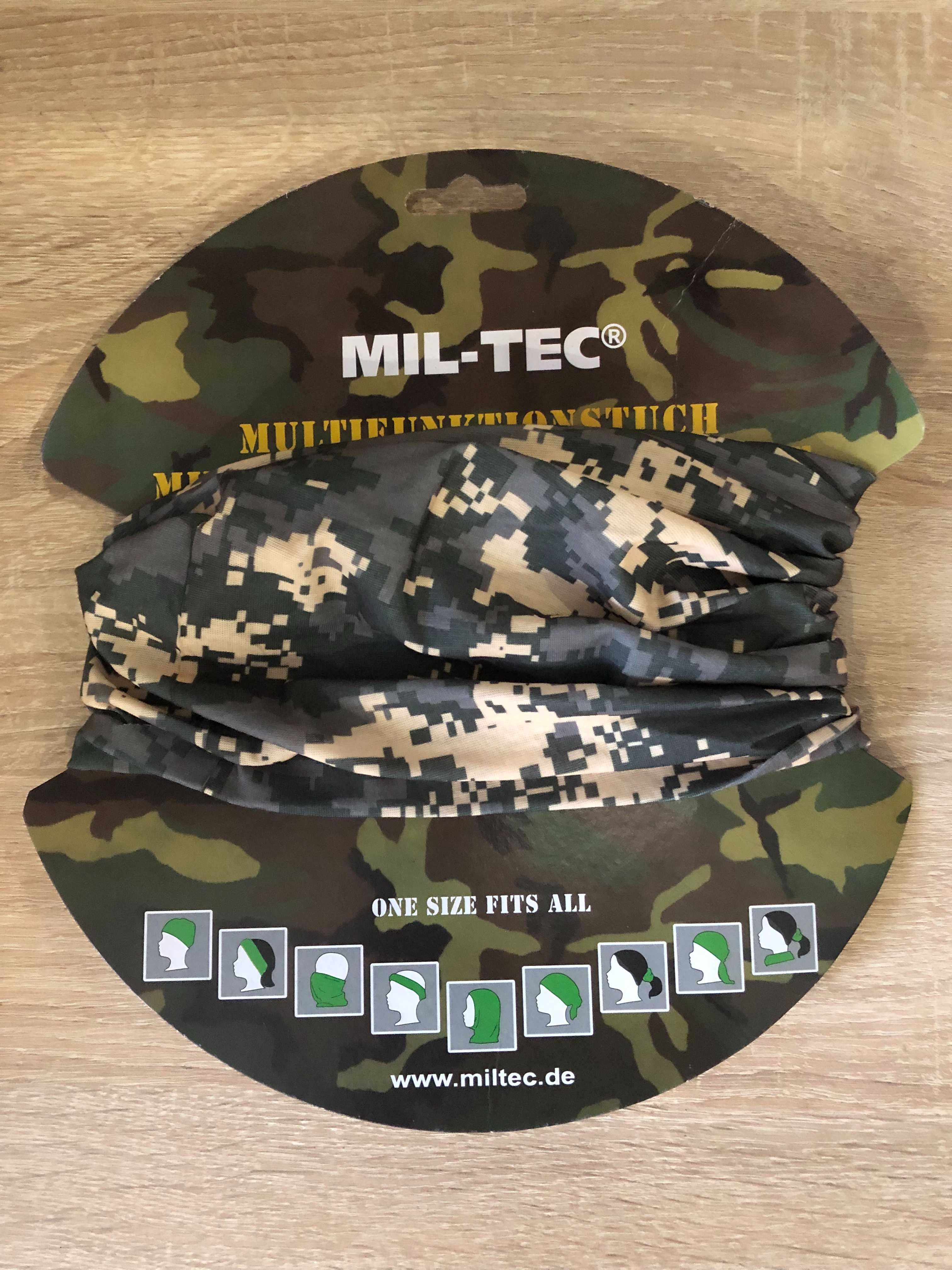Баф багатофункціональний MIL-TEC Headgear AT-Digital UCP піксель