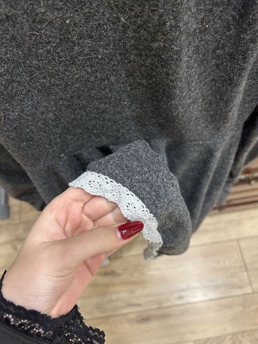 Сіра тепла сукня