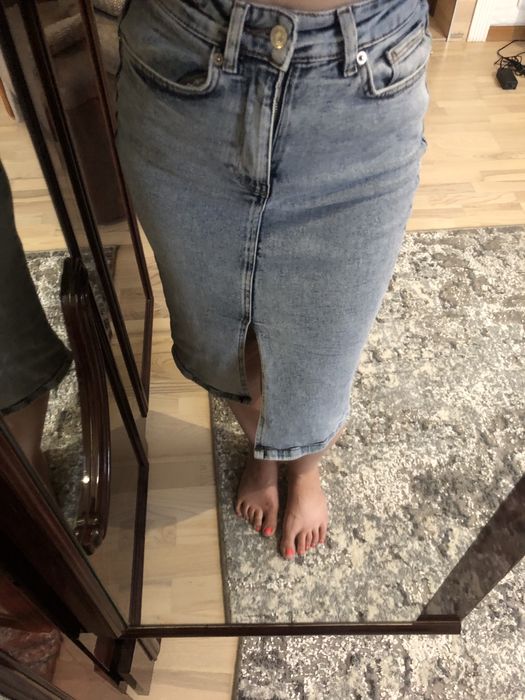 Спідничка джинсова