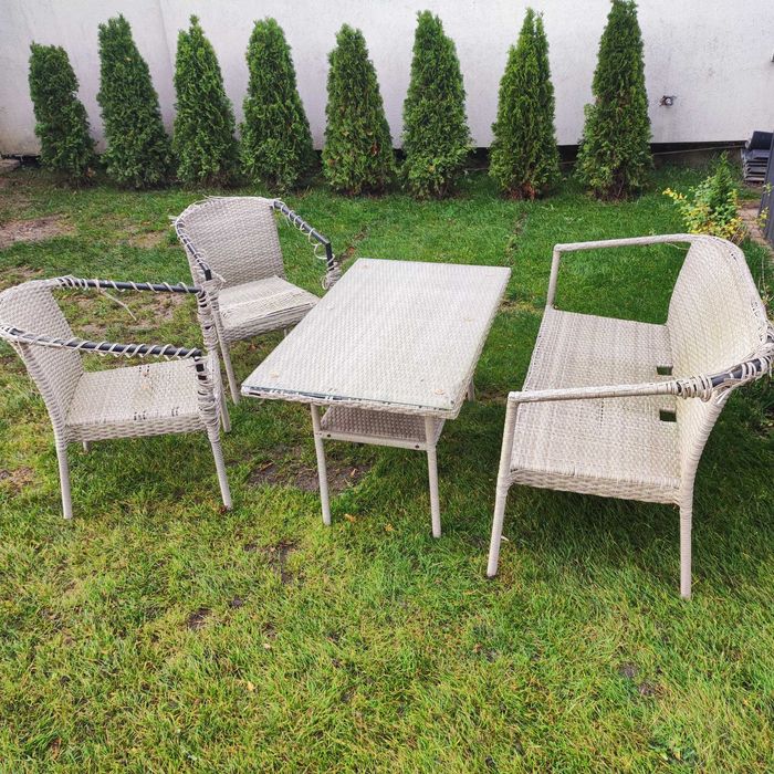 Meble ogrodowe używane