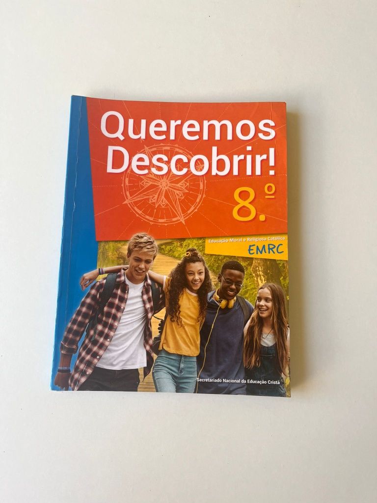 Manual de EMRC 8.º Ano (bom estado)