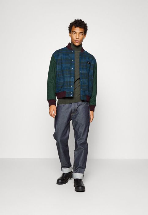 Kurtka bomber z dodatkiem wełny logo  Lacoste S