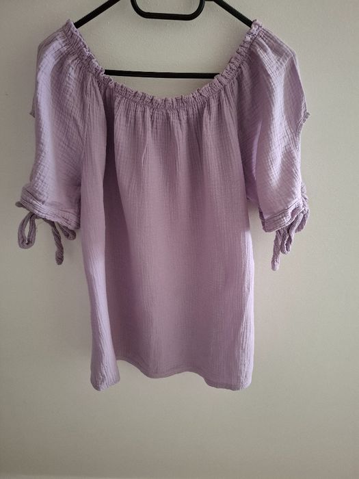 Nowa bawełniana bluzka damska M