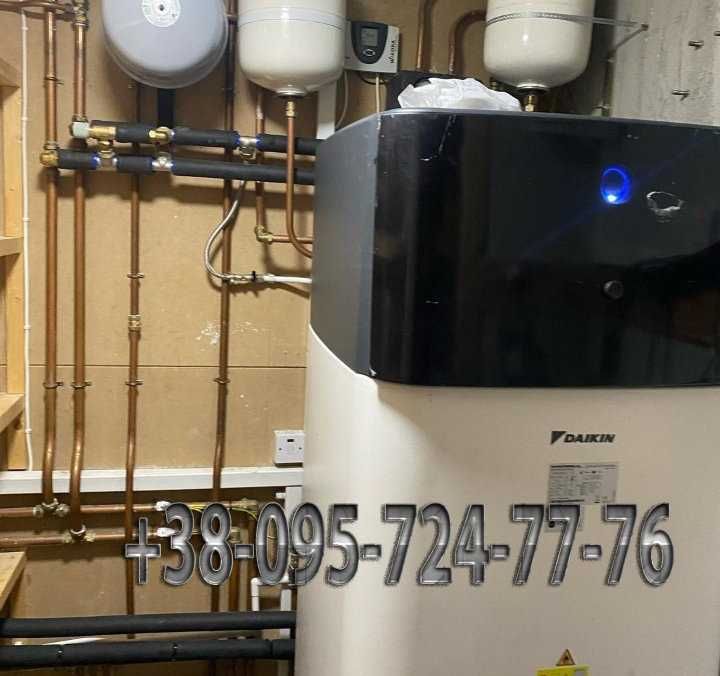 Тепловий насос повітря-вода КРАЩА Ціна Daikin Altherma Даікін Альтерма