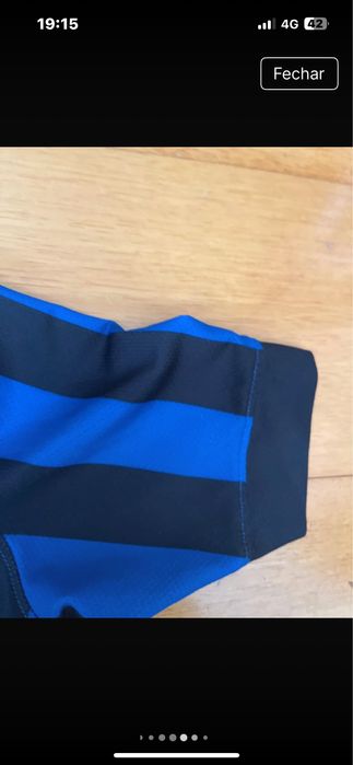 Camisola oficial inter milan tamanho 6-8