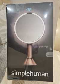 Сенсорне сталеве косметичне дзеркало Simplehuman Mirror 5x Rose Gold