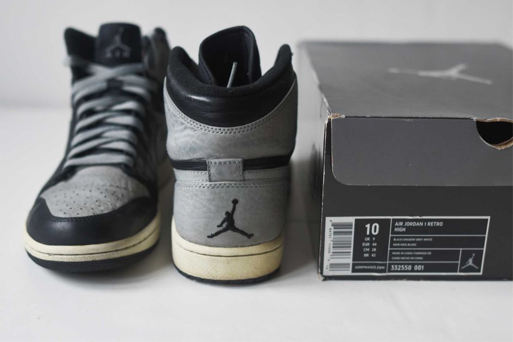 Air Jordan 1 Retro High "Shadow" 2009 - buty 44 - nike