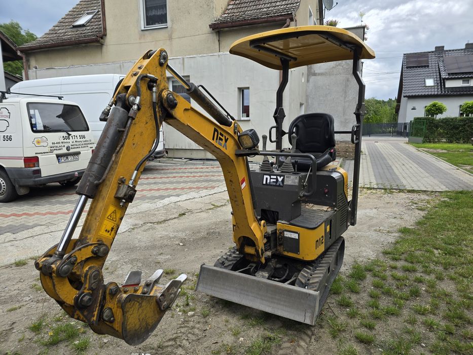 Minikoparka nex n12 z 2020 r.