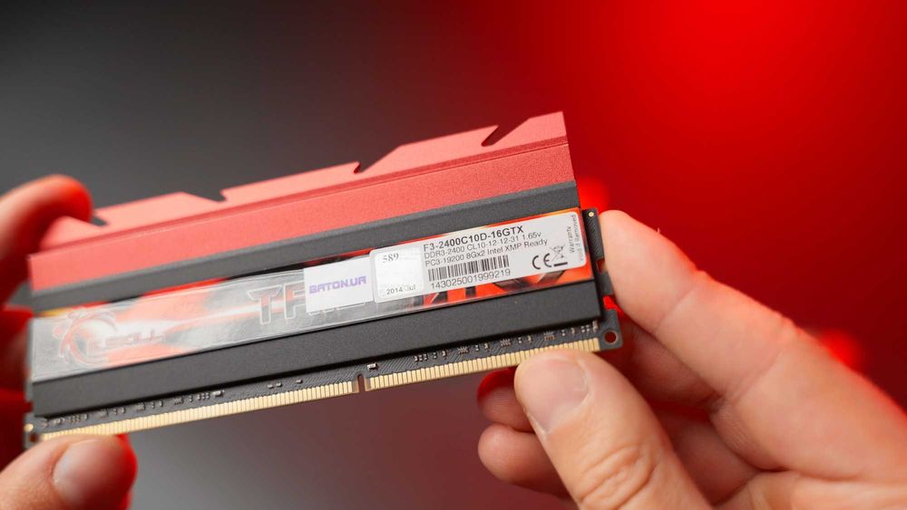 Оперативна память DDR3 G.Skill TridentX F3-2400C10D-16GTX