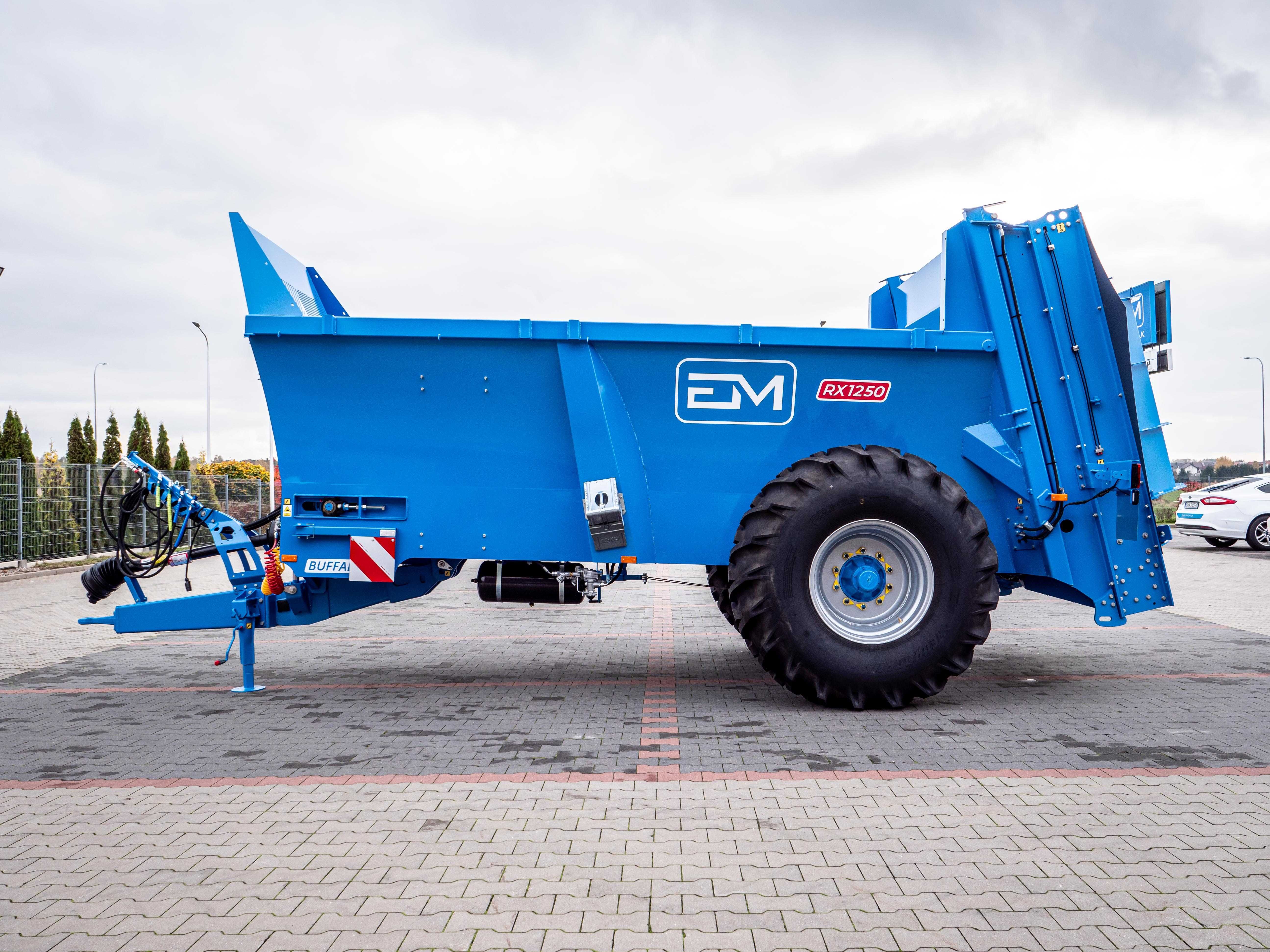 Rozrzutnik obornika EUROMILK Buffalo RX 1250 12,4m3 |