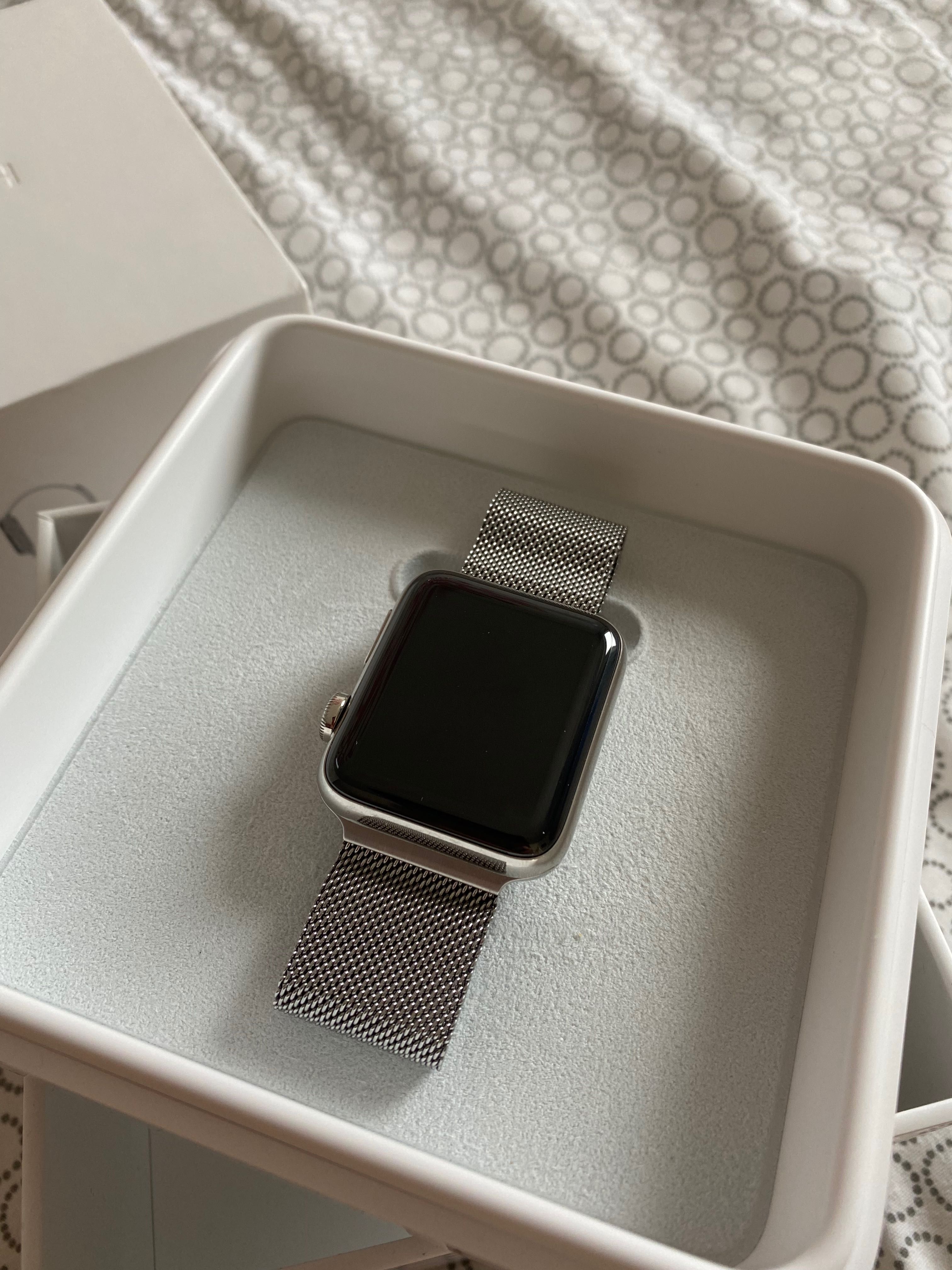 iWatch Series 2 Apple 42mm stalowy GPS + Cellular WiFi