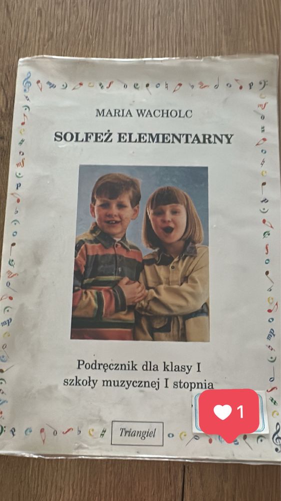 Solfeż elementarny szkoła muzyczna podręcznik 1 triangiel