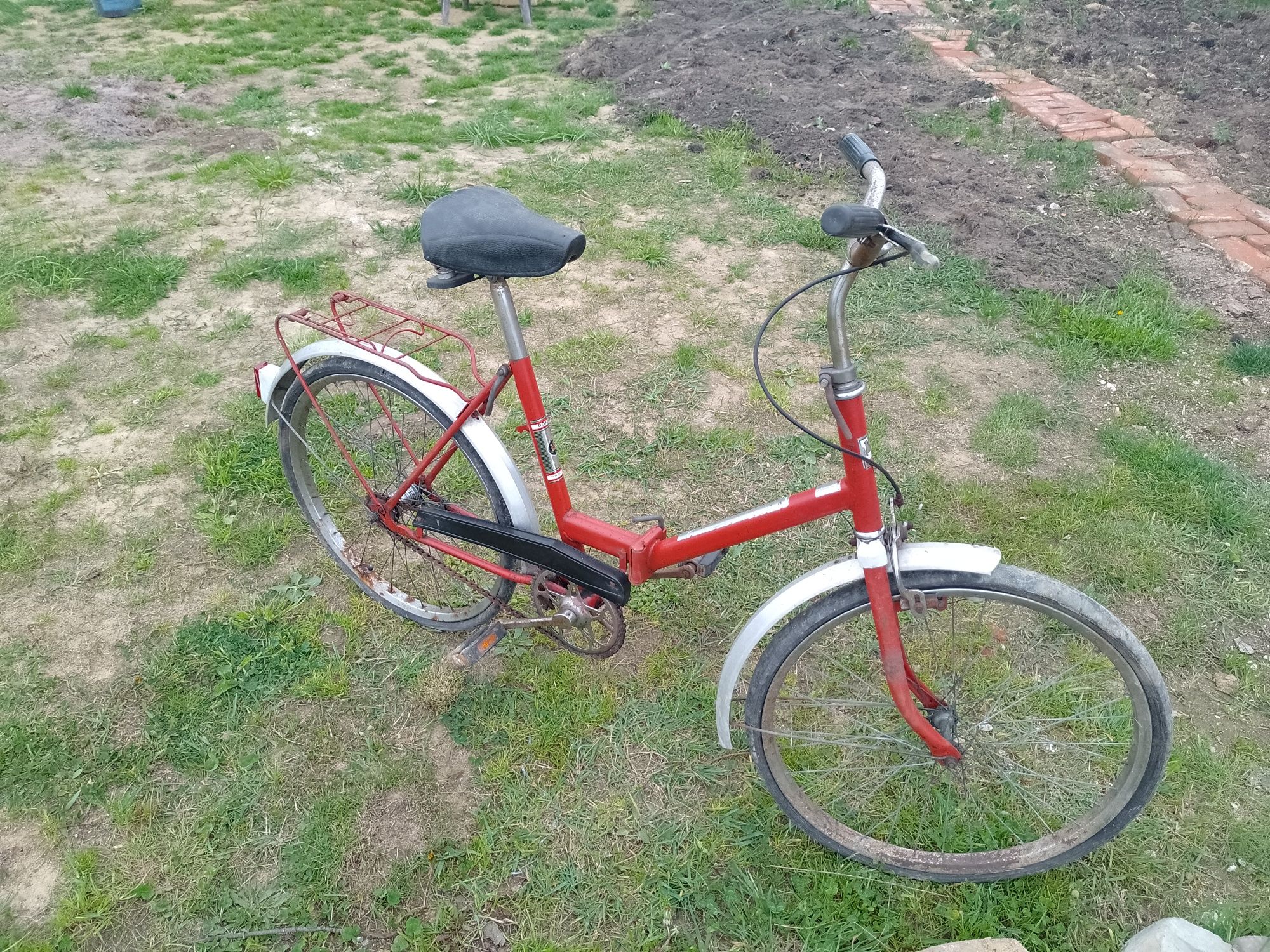 Składak jubilat fsm Wigry Romet prl rower składany zabytkowy do renowa