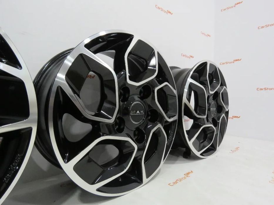 Jantes Mak Express Black Mirror 16 x 6.5 et65 5x130 78.1