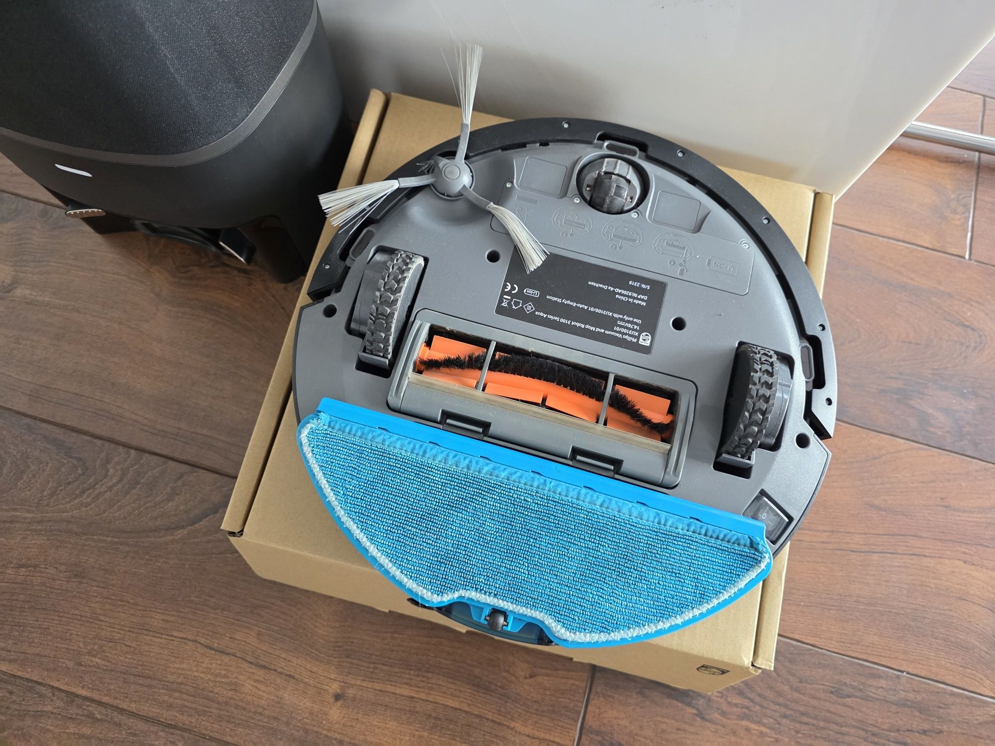 Robot odkurzający i mop Philips HomeRun serii 3000 z mapowaniem