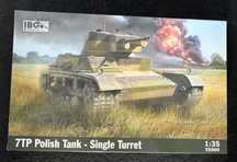 7tp Polish Tank model IBG 1:35