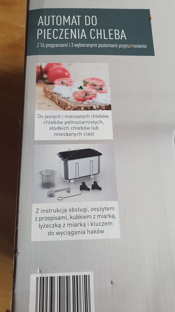 Automat do pieczenia chleba