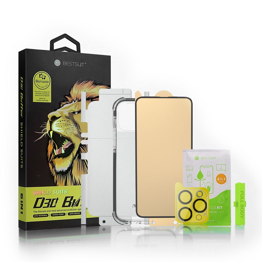 6w1 Zestaw ochronny do iPhone 11 PRO Max etui szkło aparat  D30 Buffer