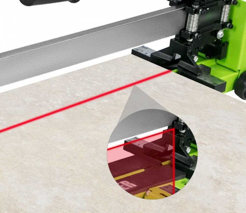 Cortador de cerâmica Profissional c/ linha laser - 1200mm de corte