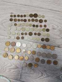 Набор советских и русских  80 - 90х годов монет