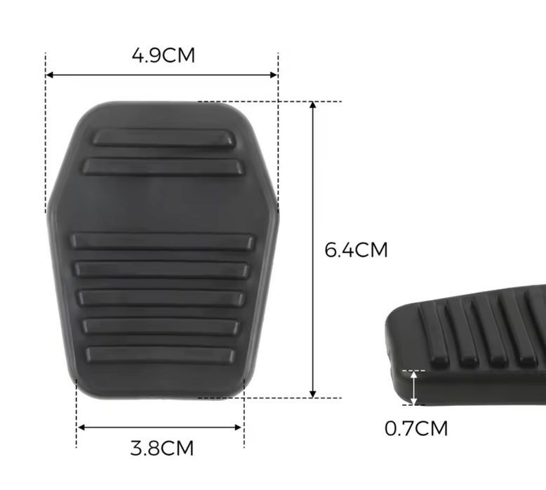 Накладки Педалей  Ford Focus MK1 Fusion Transit для вантажівок