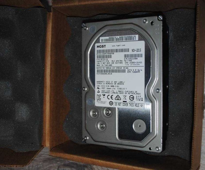 Жорсткий диск 3.5" SATA 2TB HUS726020ALA610