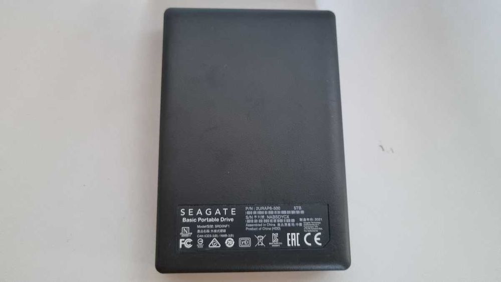 Seagate Basic 5TB Portable dysk zewnętrzny USB 3.2