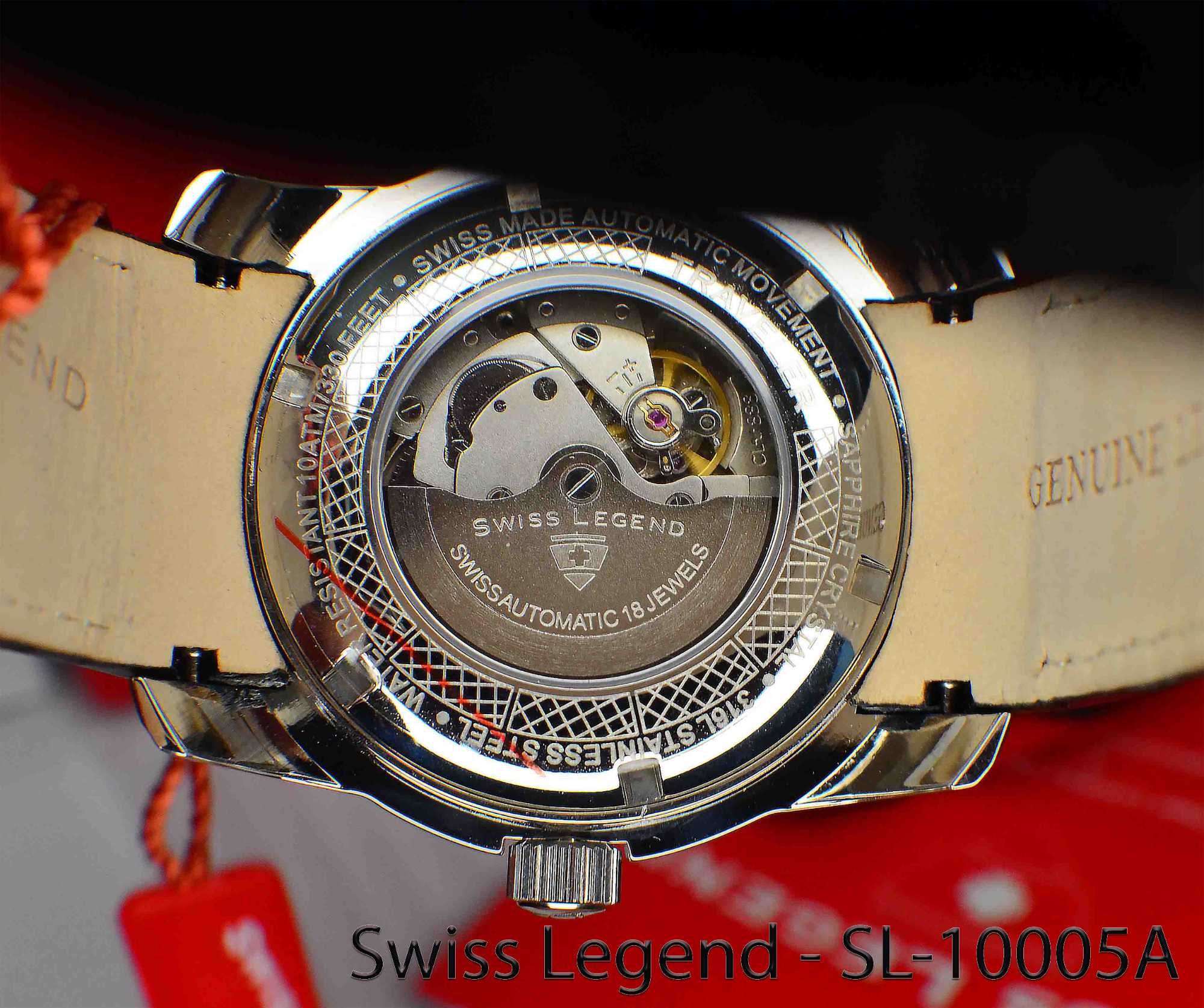 SL traveler swiss automatic 18jewels. оригінальний годинник.