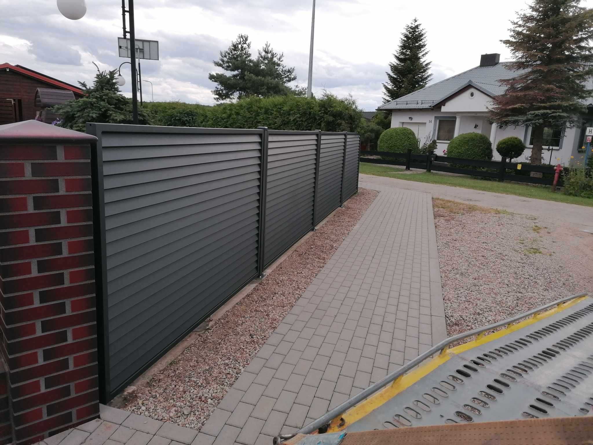 Ogrodzenia panelowe, bramy, furtki – różne wysokości, Pomorze