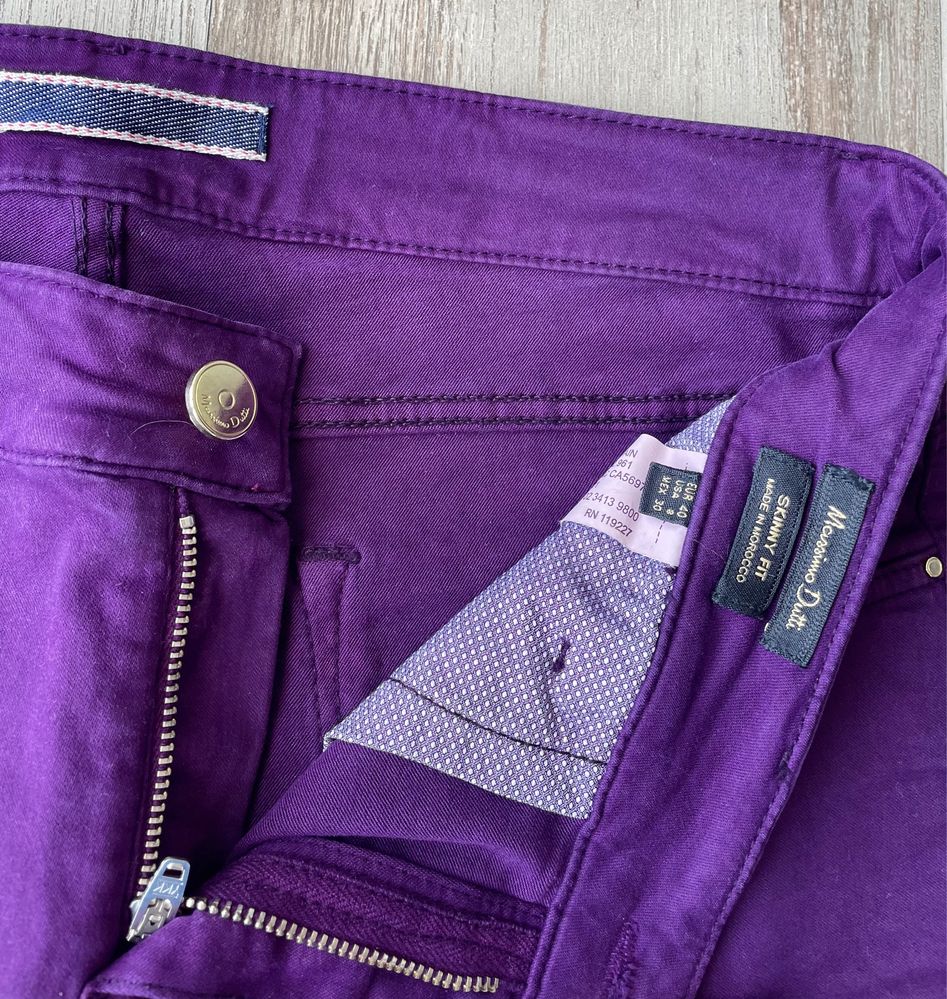 Calças roxas (Massimo Dutti, tamanho 40)