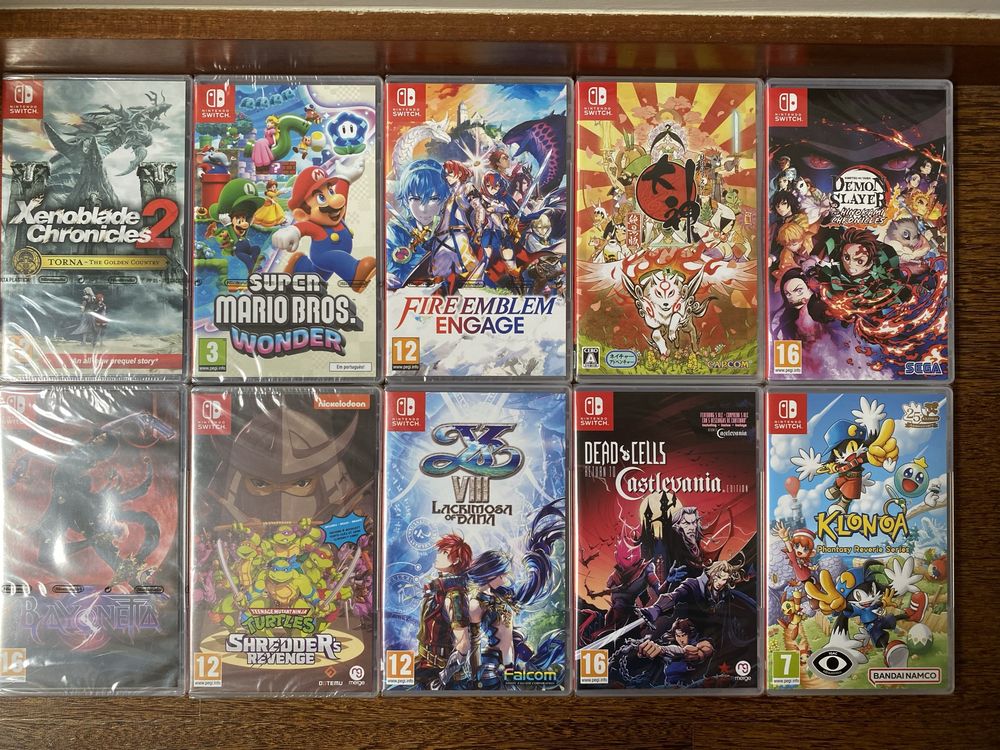 Jogos Nintendo Switch  (Xenoblade, Shin Megami, Mario..)