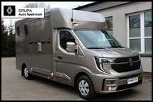 Renault Master  przystosowany do transportu koni