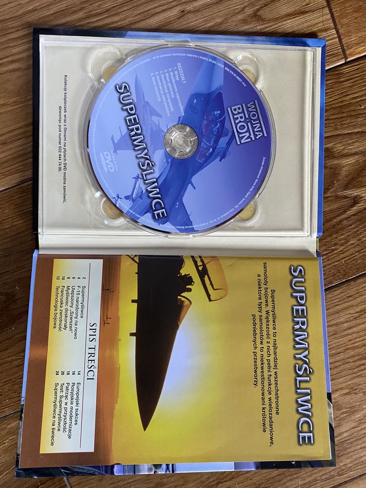 Super myśliwce - płyta cd z ksiażeczką