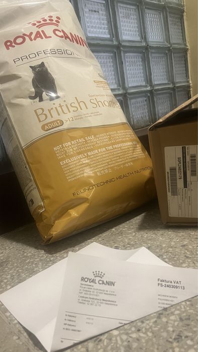 Royal Canin 13kg British Shorhair Adult RC RoyalCanin koty Brytyjskie
