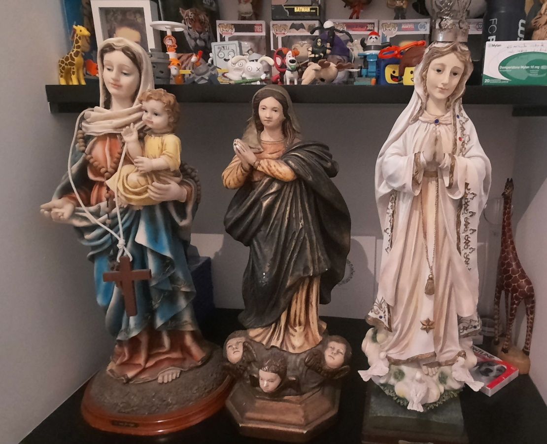 Estatuas de santos antigas