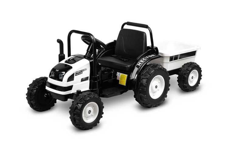 TRAKTOR HECTOR Auto na akumulator Pojazd samochód Miękkie koła Pilot
