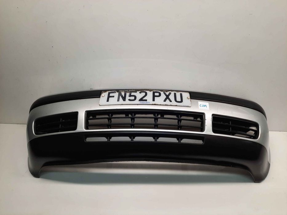 ^ ZDERZAK PRZÓD PRZEDNI DO VOLKSWAGEN VW GOLF IV 4 LA7W SREBRNY