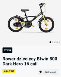 Rower dziecięcy 16 " BTWIN 500