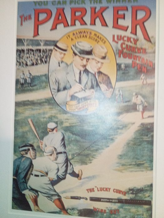 Publicade da Parker sem vidro 59 cm 44