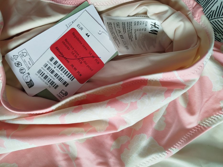 Jednoczęściowy strój kąpielowy rozm. 44 H&M