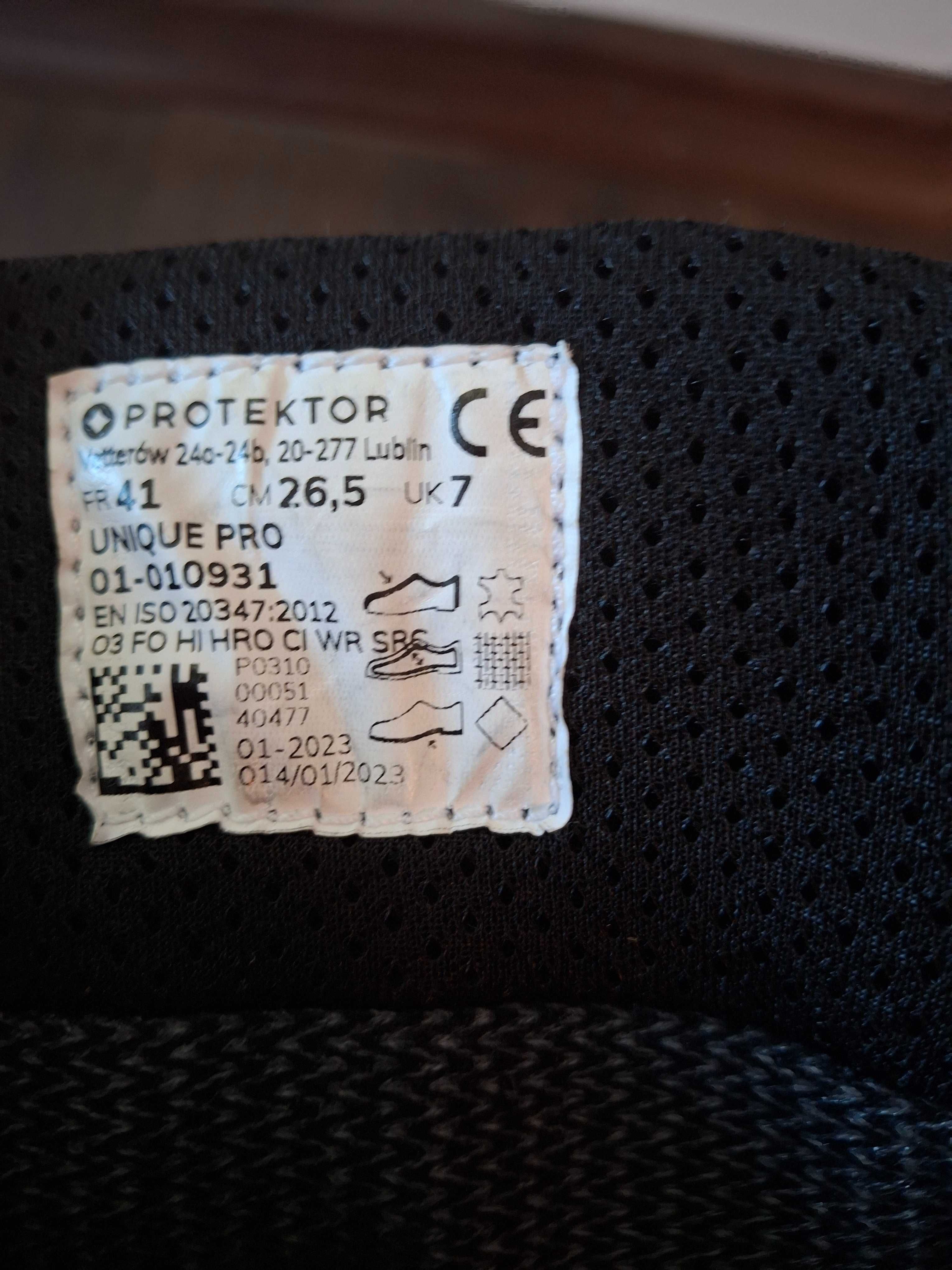 Buty Protektor Grom Unique Pro High - Black