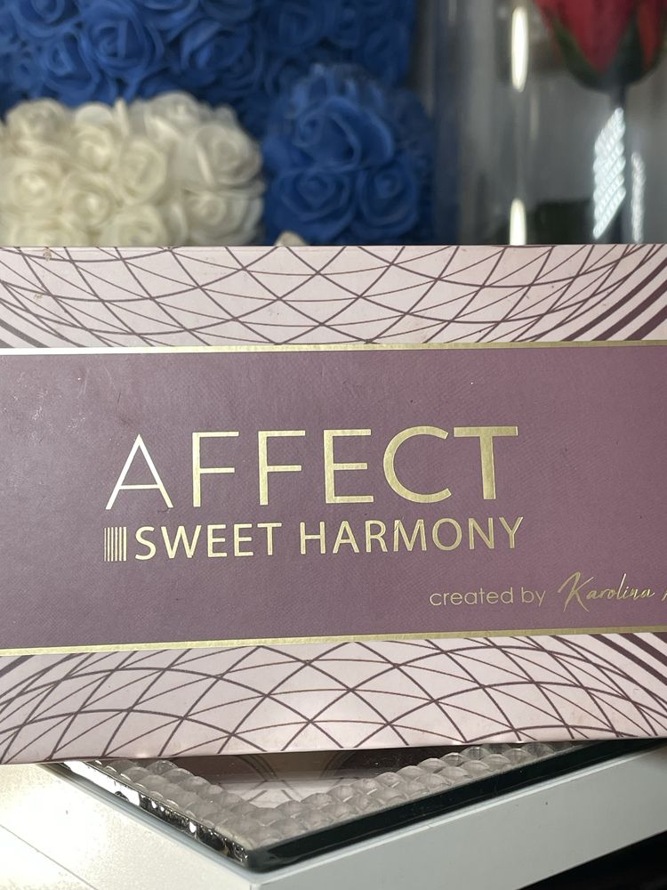 Trzy cienie z palety Affect Sweet Harmony