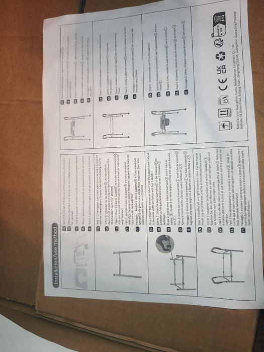 Balkonik z toaletą dla inwalidów