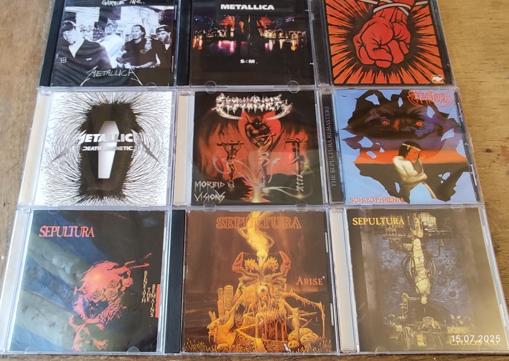 CD метал музика (heavy/thrash/death/alternative metal) (частина 8)