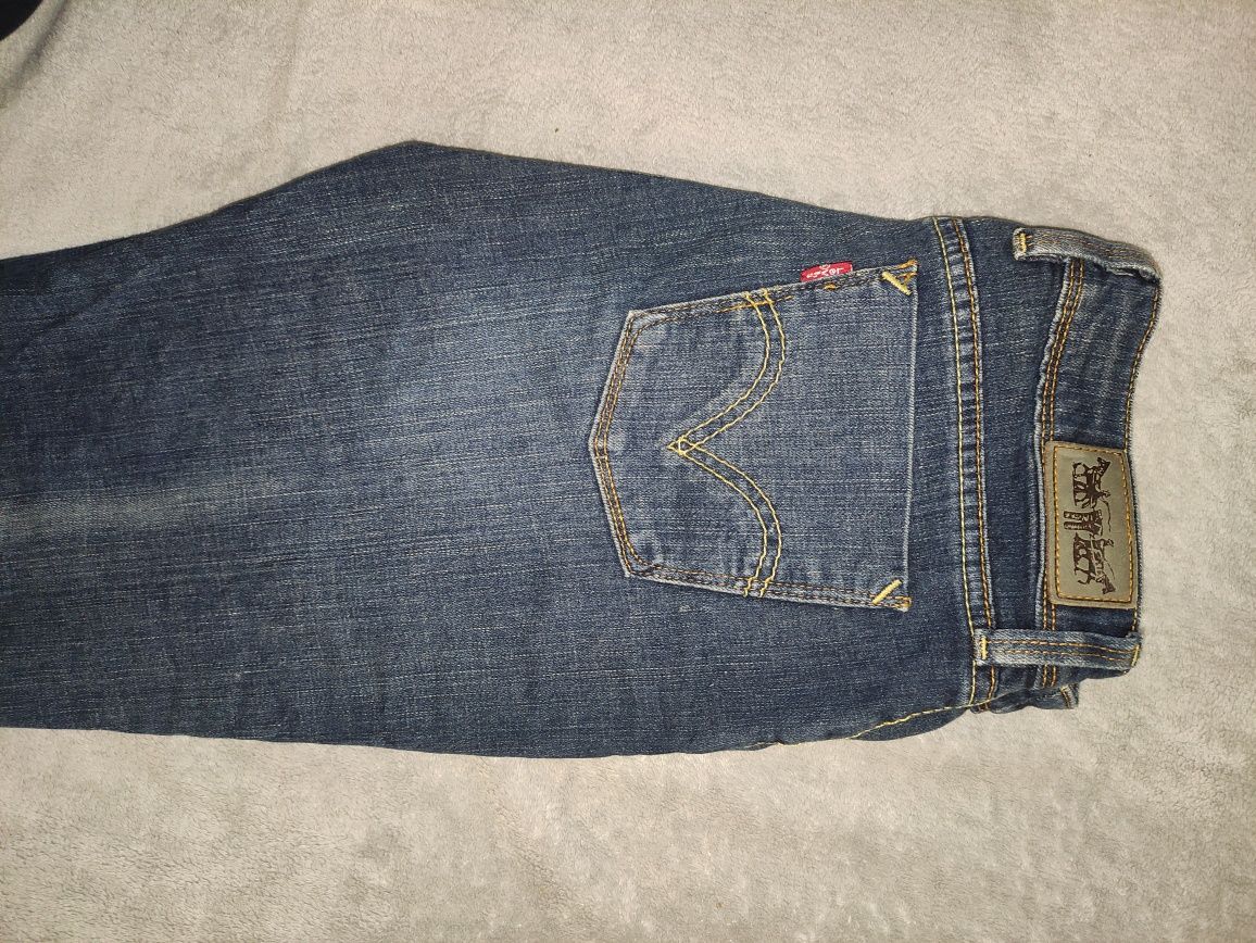 Levi's 31/30  założone 1 raz.dżinsy jeans W31 L 30 stan super. Slim  f