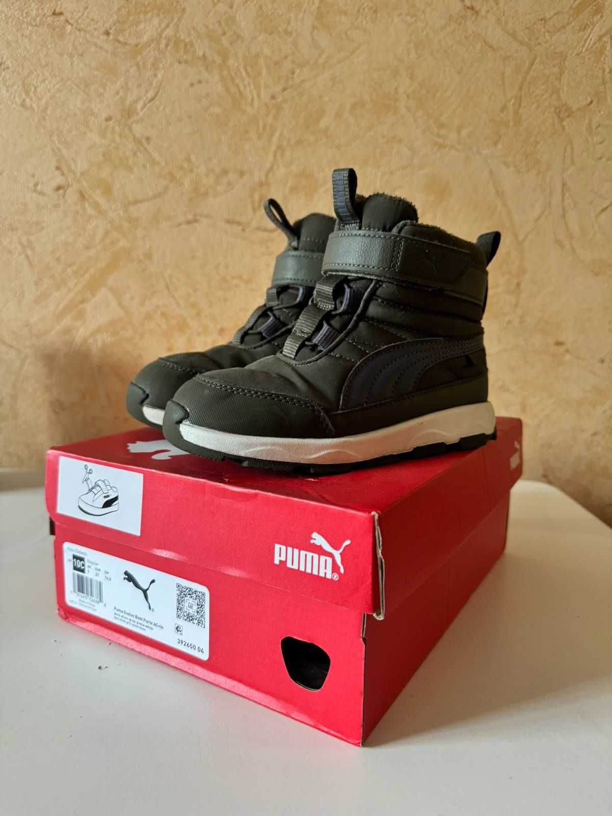 Дитячі зимові черевики Puma, розмір 27