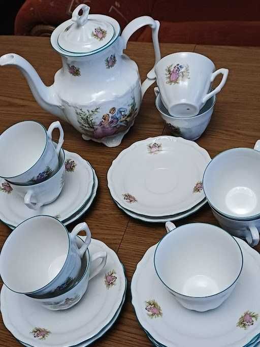 Zestaw do herbaty. Poercelana Wałbrzych. Tylko 125zł